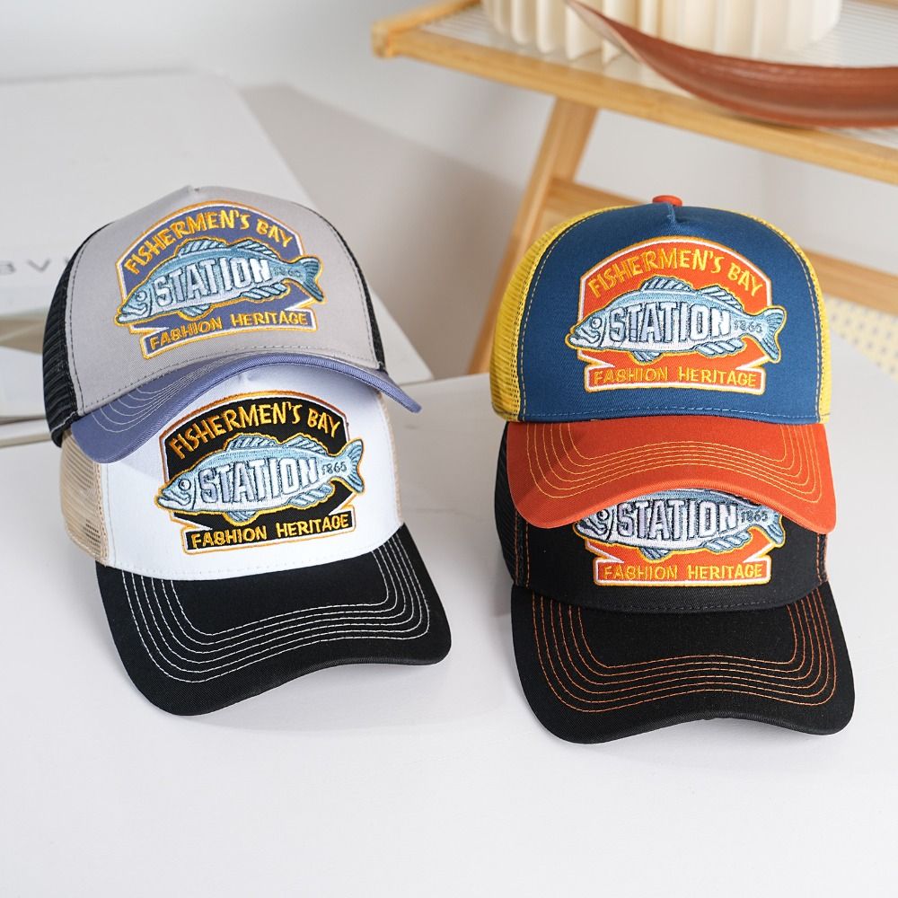 Trucker Cap Mesh - Açık Hava Şapkası Nefes Alabilen Balıkçı