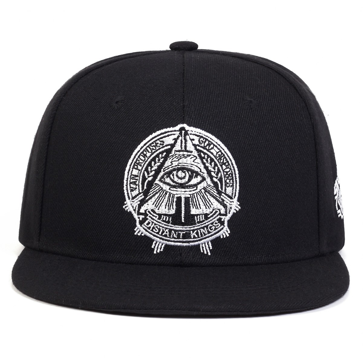 Snapback Hat Flat - Unisex Her Şeyi Gören Göz İşlemeli