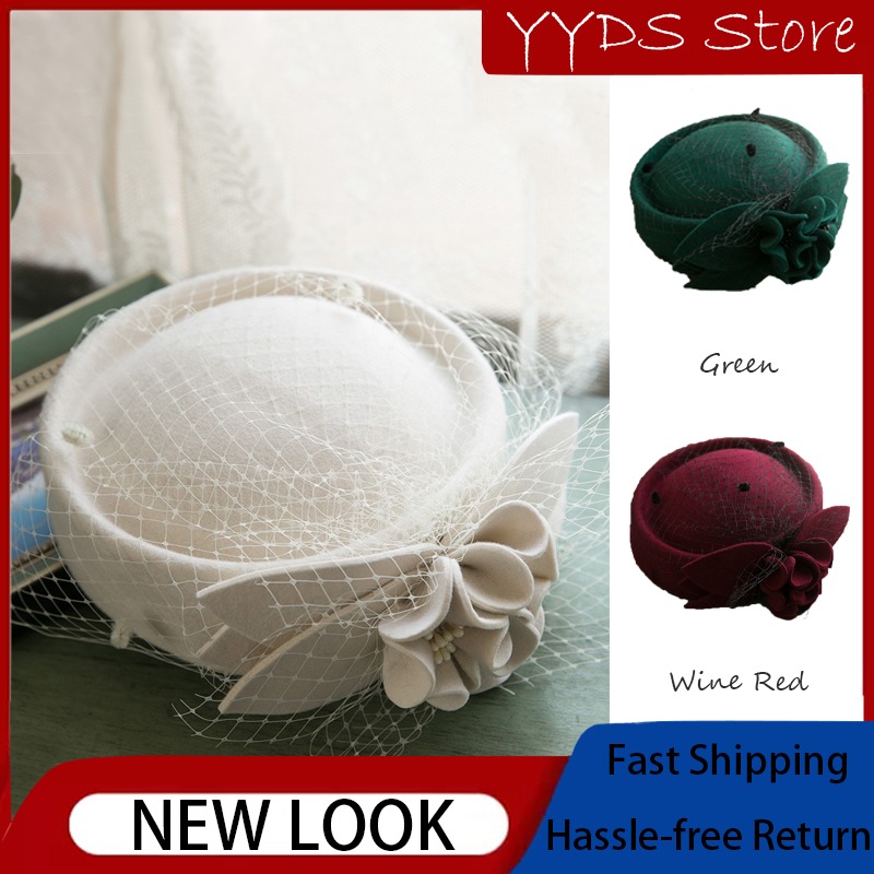 Beret French Wool - Fransız Vintage Yün Bere Şapka Kadınlar