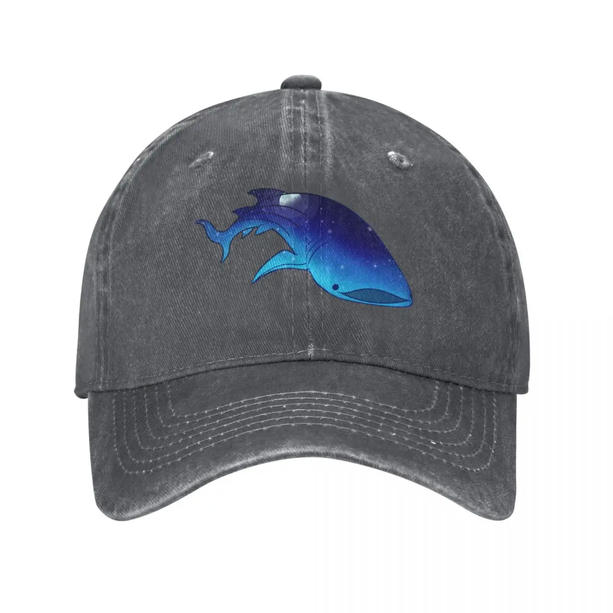 Golf Cap Dad - Gece Gökyüzü Balina Köpekbalığı Beyzbol Şapkası