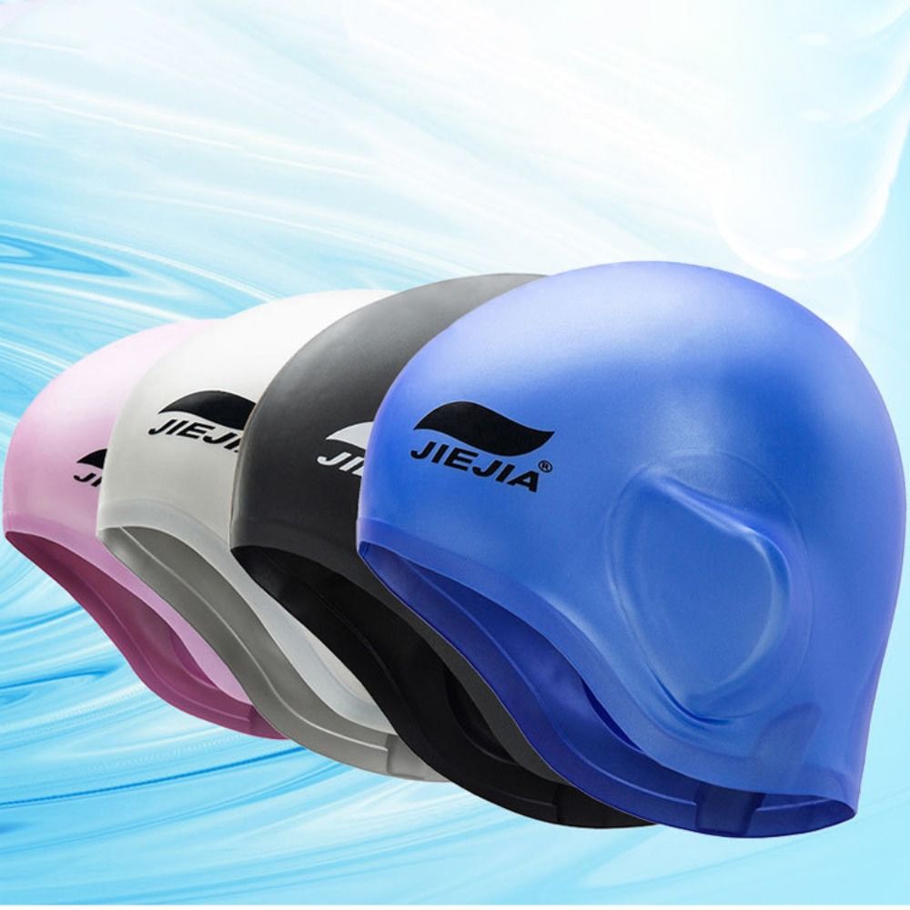 Swim Hat Silicone - Havuz su geçirmez silikon yüzme ekipmanları
