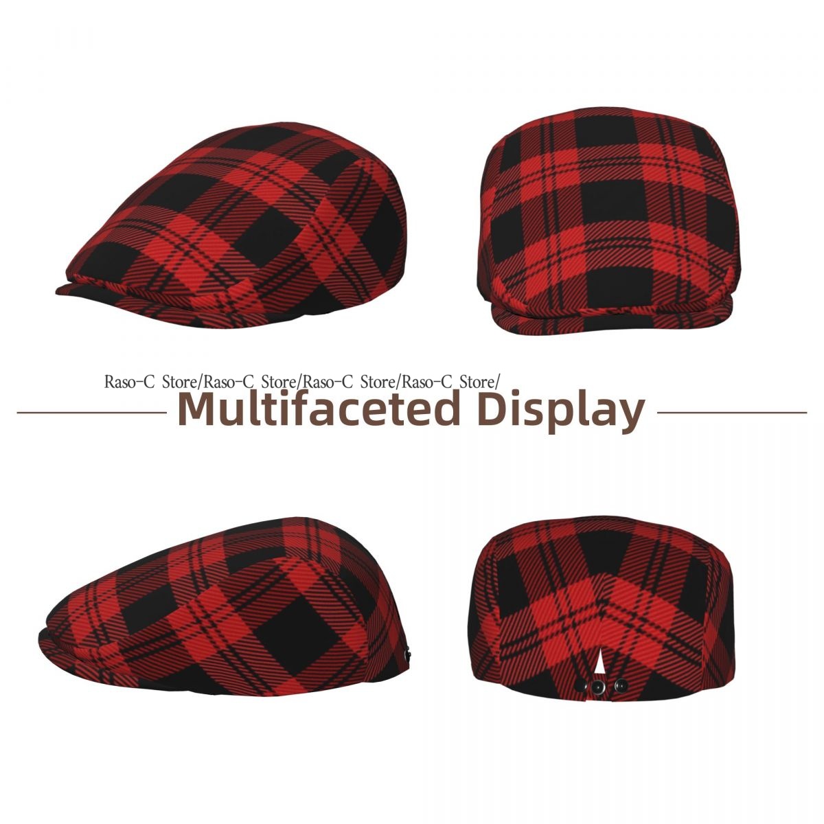 Unisex Yetişkinler İçin Kırmız - Newsboy Cap Ivy incelemesi ve fiyatı