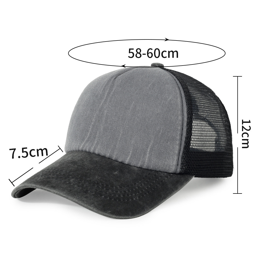 Örgü Yıkanmış Köpük Beyzbol Ka - Trucker Cap Mesh incelemesi ve fiyatı