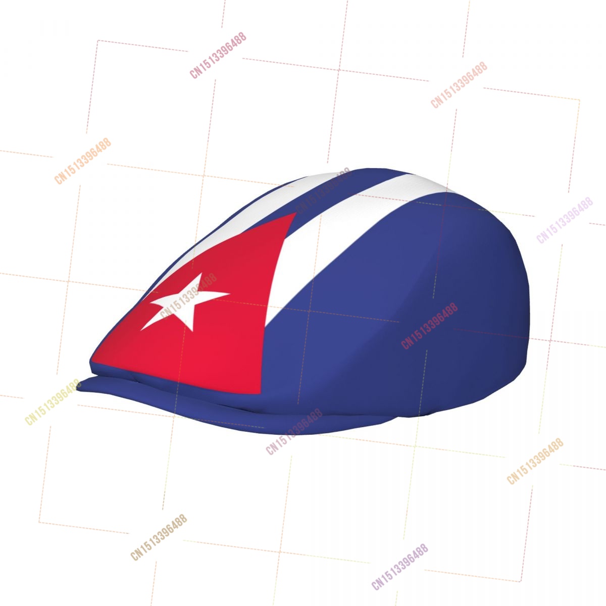 Küba Bayraklı Erkek Kadın Düz  - Newsboy Cap Ivy incelemesi ve fiyatı