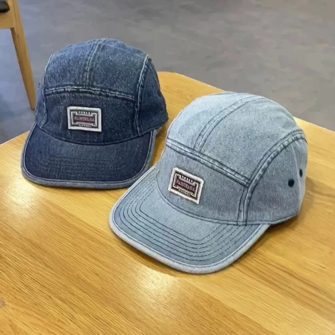 Vintage Düz Kenarlı Denim Beyz - Corduroy Cap 5 Panel incelemesi ve fiyatı