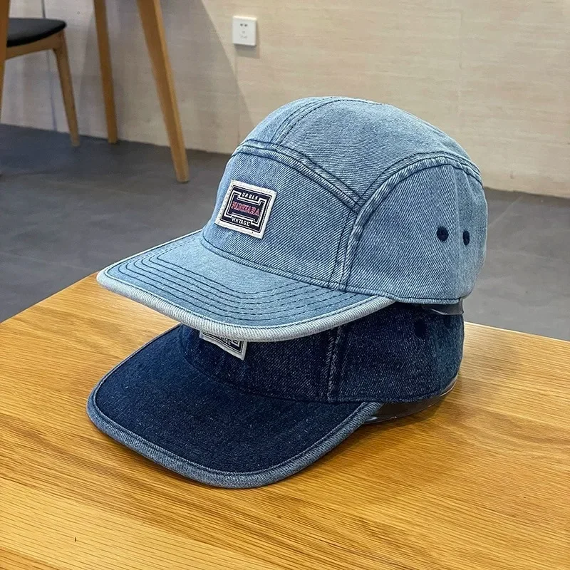 Vintage Düz Kenarlı Denim Beyz - Corduroy Cap 5 Panel incelemesi ve fiyatı