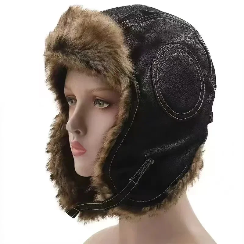 Deri Kışlık Bere Kulaklıklı Rü - Trapper Hat Ear Flap incelemesi ve fiyatı